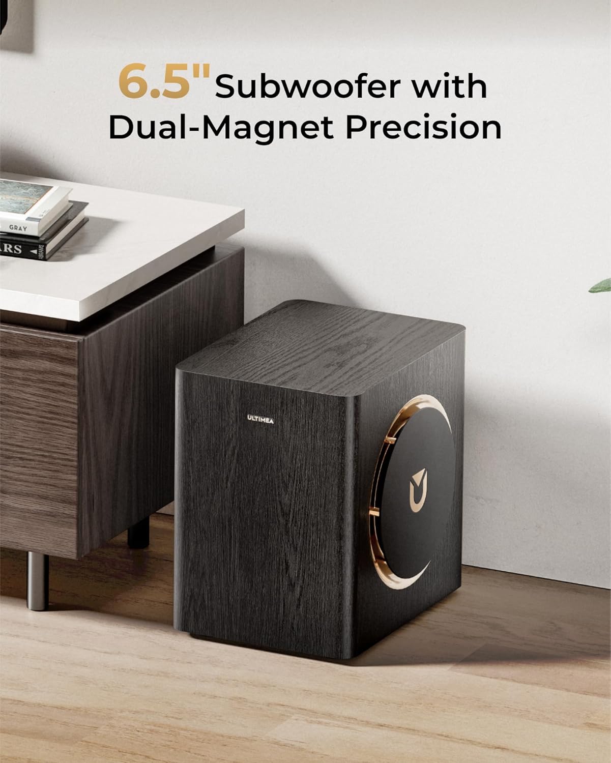 ULTIMEA Skywave X40 5.1.2ch Sound Bar for Smart TV w/Dolby Atmos, Wireless Surround Sound System for TV, 530W Soundbar with Wireless Subwoofer, GaN Amplifier, 4K HDR Pass-Through, HDMI eARC, BT 5.4 - Image 6