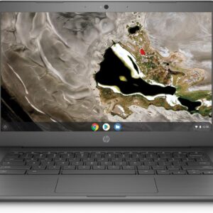 HP Chromebook 14A G5 Laptop 14″ HD 1366 x 768 AMD A4-9120C Processor AMD Radeon R4 Graphics 4GB DDR4 RAM 32GB eMMC 1.6 GHz Chrome OS Wi-Fi Bluetooth Natural Silver (Renewed)