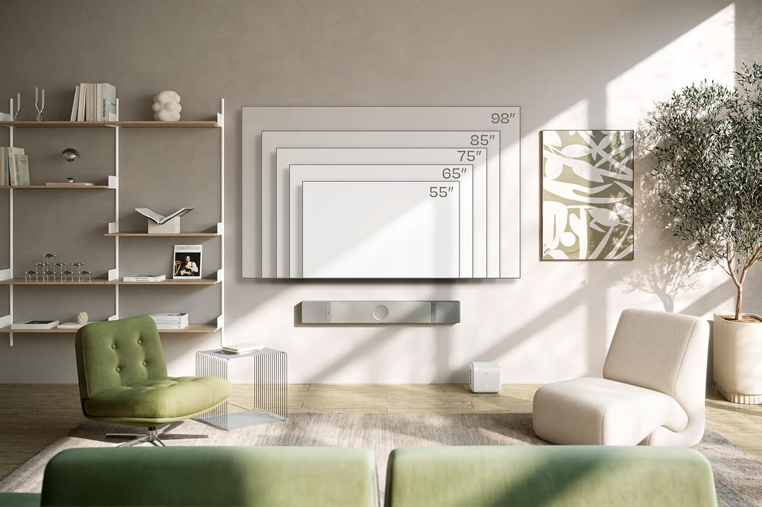 KEF XIO Dolby Atmos 5.1.2 Soundbar (Slate Black) - Image 10