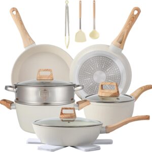 16PCS Pots and Pans Set Non Stick Cookware Set Nonstick with Cooking Set