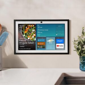 Amazon Echo Show 15 (newest model), Full HD 15.6″ kitchen hub for home organization, with built-in Fire TV and Alexa+ Early Access