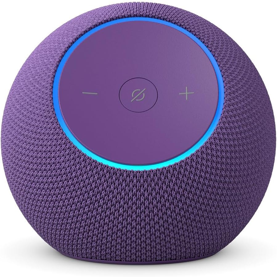 Amazon Echo Dot Max (newest model), Alexa speaker with room-filling sound and built-in smart home hub, with Alexa+ Early Access, Amethyst - Image 2