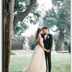 Lmfphog Personalized Pictures to Canvas for Wall 16×20 inches, Custom Canvas Prints with Your Photos for Family/Pet/Kid/Lovers, 16x20in