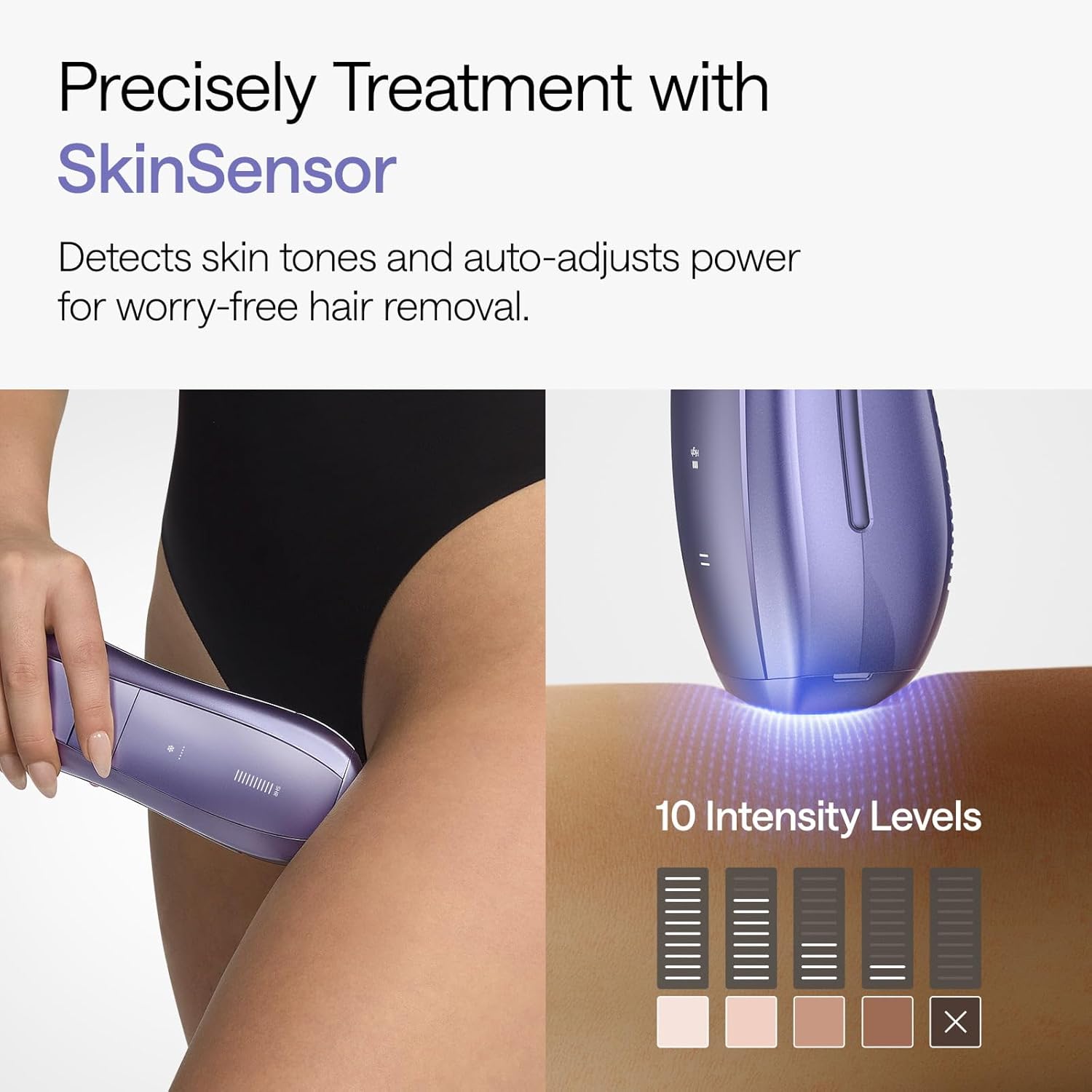 Ulike Laser Hair Removal Device Air 10 Ipl Gift for Women and Men, Ice Cool and Permanent Hair Reduction for Nearly Painless, Dual Lights, Skin Sensor & USHR Mode Hair Removal in 10mins from Home - Image 6