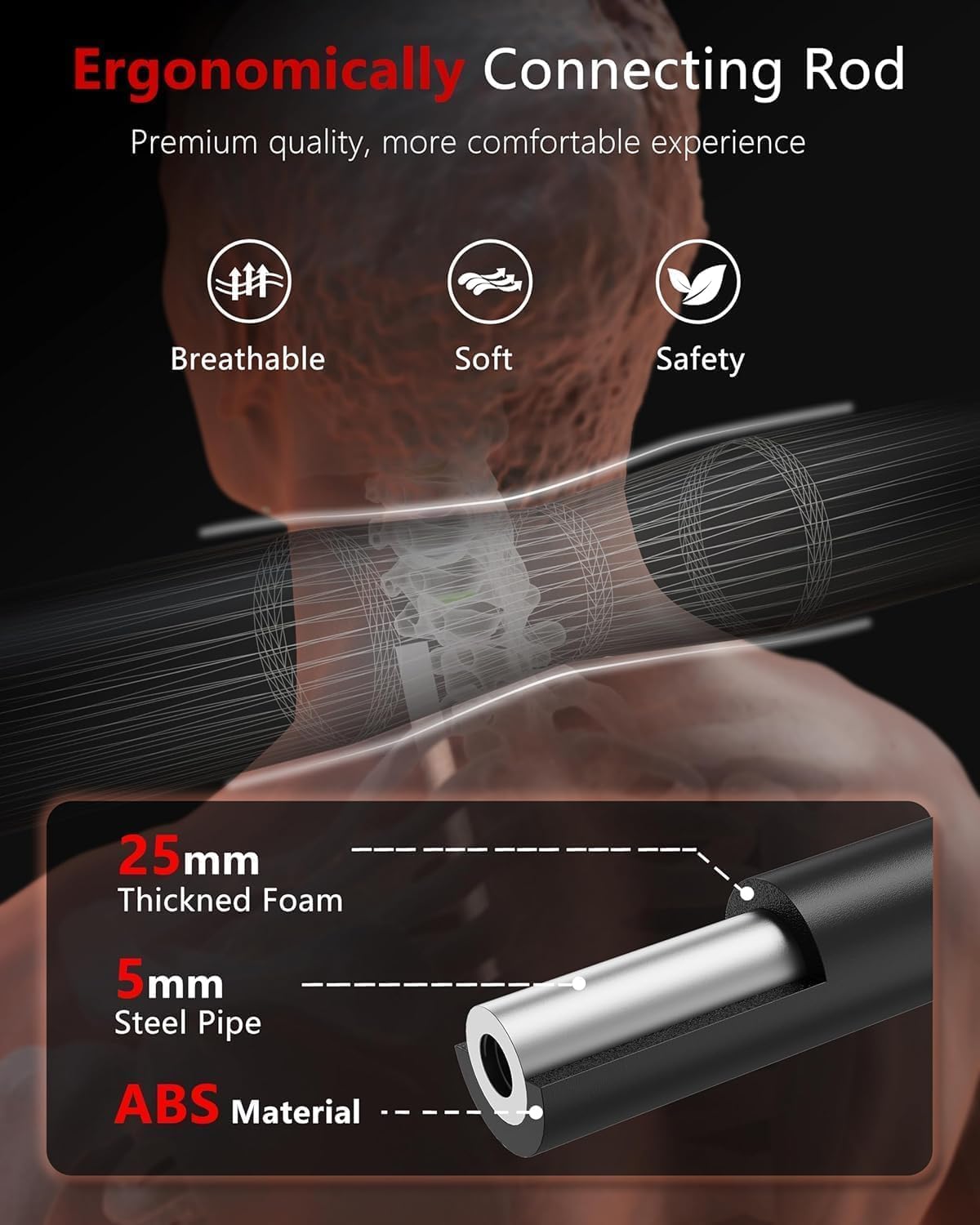 Adjustable Dumbbells, 20/30/45/70/90lbs Free Weight Set with Connector,5 in1 Dumbbells Set Used as Barbell,Kettlebells,Push up Stand,Fitness Exercises for Home Gym Suitable Men/Women - Image 3