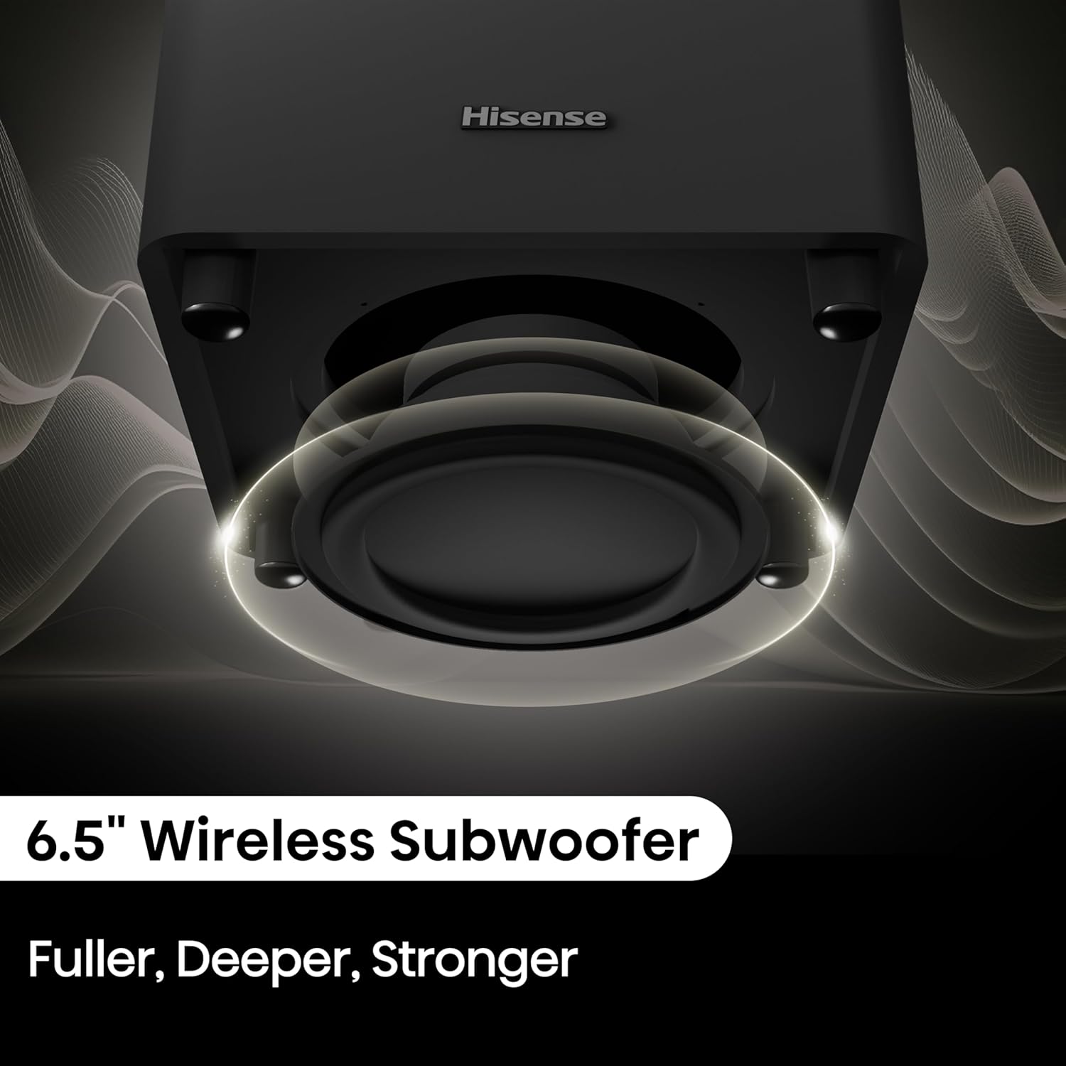 Hisense HT Saturn 4.1.2Ch Sound Bar with Wireless Subwoofer, Dolby Atmos, DTS:X, Bluetooth 5.3, EzPlay, 4K HDMI Pass Through, Roku TV Ready, HDMI/AUX/ARC/Optical/USB, 5 EQ Modes, Hi Concerto - Image 9