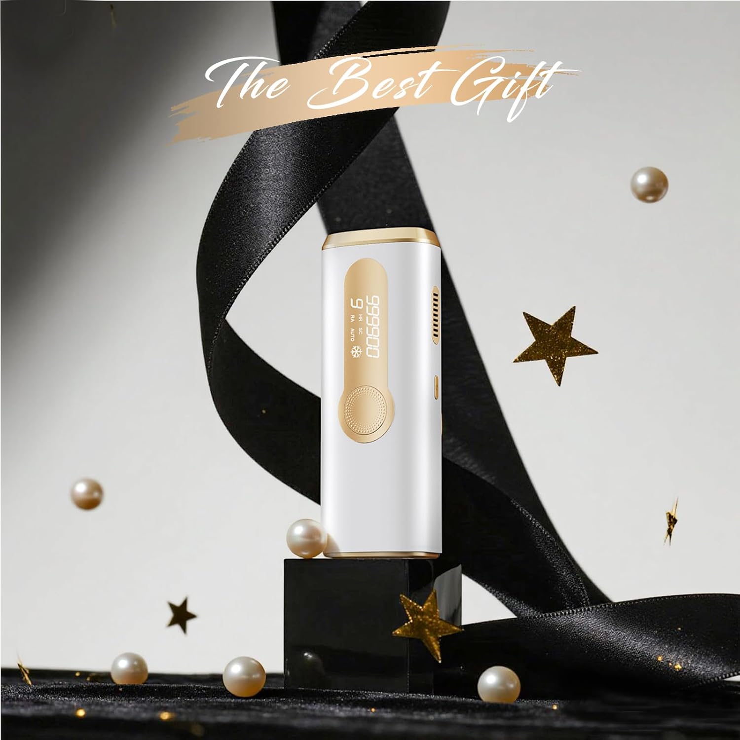 IPL Laser Hair Removal Device for Women & Men - Safe At-Home 45°F Ice-Cooling Contact for Painless & Long-Lasting Results, 86% Less Hair In 3 Weeks for Full Body & Face, White - Image 9