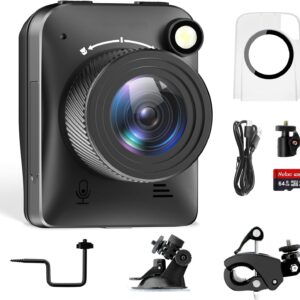 Dsoon Time Lapse Camera, 4K FHD Timelapse Camera Outdoor, Waterproof Level IP66, for Record Outdoor Construction, Weather, Plant, 6 Month Battery Life, 64 GB TF Card Included