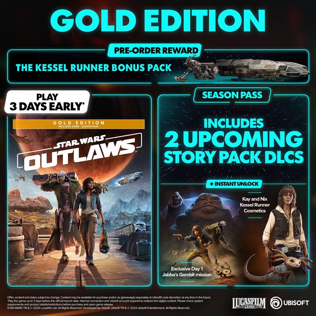 Star Wars Outlaws - Limited Edition (Amazon Exclusive), Xbox Series X - Image 2