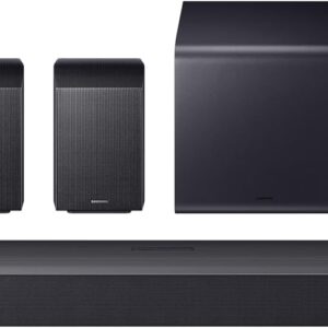Samsung Q990F 11.1.4ch Q Series Subwoofer + Rear Speaker, Wireless Dolby Atmos, Q-Symphony, Game Mode Pro, Adaptive Sound (HW-Q990F, 2025)