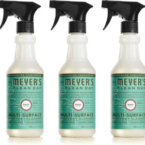 MRS. MEYER’S CLEAN DAY All-Purpose Cleaner Spray, Basil, 16 fl. oz – Pack of 3