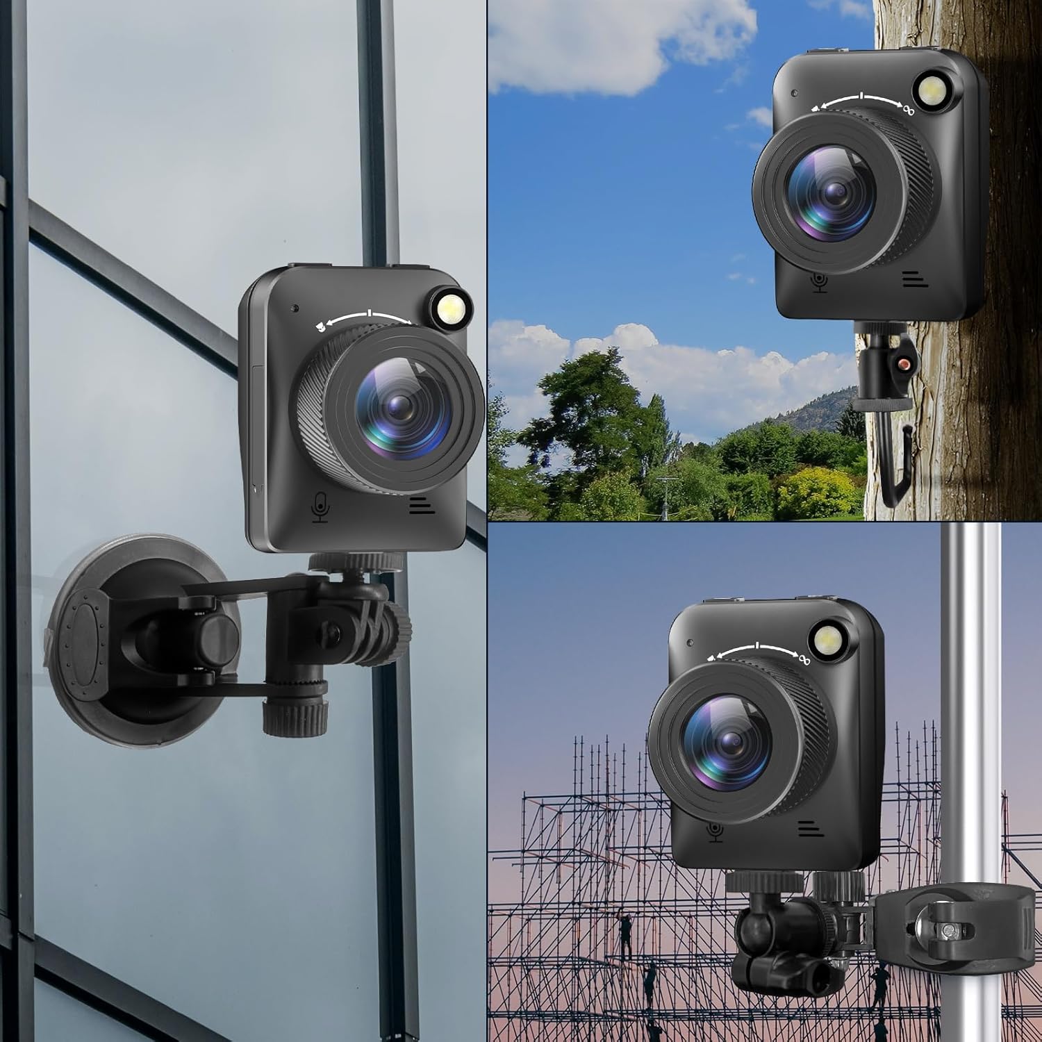 Dsoon Time Lapse Camera, 4K FHD Timelapse Camera Outdoor, Waterproof Level IP66, for Record Outdoor Construction, Weather, Plant, 6 Month Battery Life, 64 GB TF Card Included - Image 5