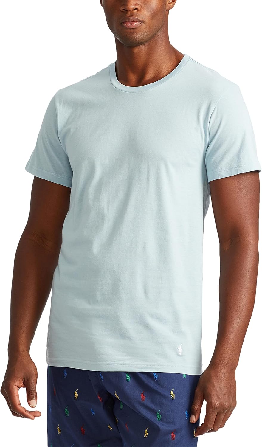 POLO RALPH LAUREN Men's Classic Fit Undershirt W/Wicking 3-Pack Crews - Image 3