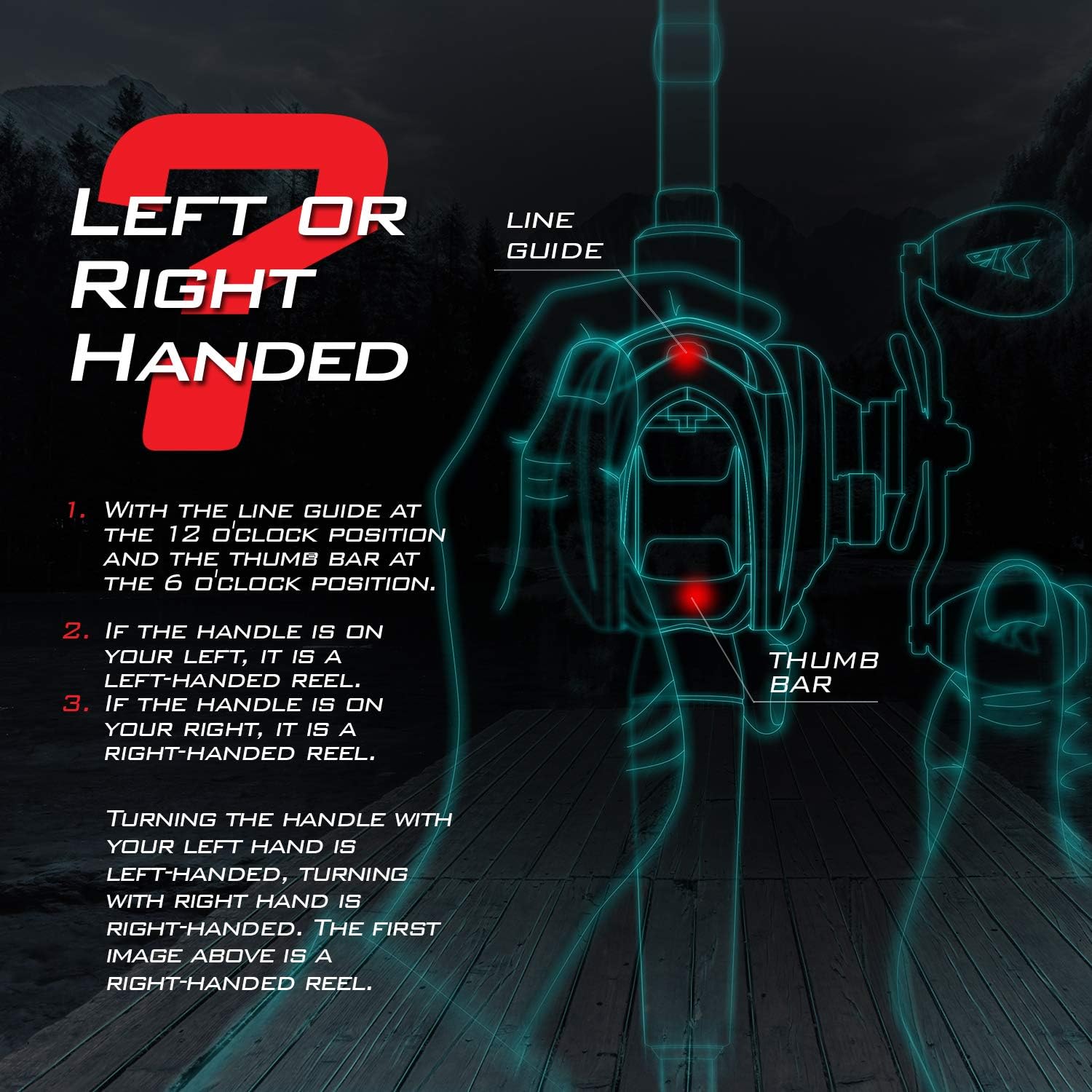 KastKing Centron Lite Fishing Rod and Reel Combo, IM6 Graphite 2Pc Blanks, Stainless Steel Guides with Ceramic Rings, Contoured EVA Handles & Fighting Butt, Split or Full Rear Handle Design, 13 Models - Image 2