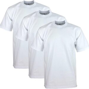 Pro Club Men’s 3-Pack Heavyweight Cotton Short Sleeve Crew Neck T-Shirt