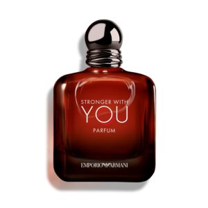 Armani Beauty – Stronger With You – Parfum – Cologne for Men – Woody & Ambery Fragrance – Rum, Bergamot, Lavendar, Cedarwood, and Vanilla Notes