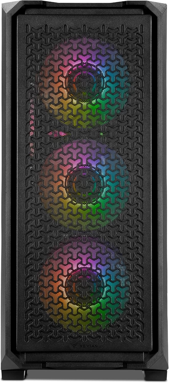 YEYIAN Gaming PC. Core i5 14400F, RTX 5060 8GB GDDR7, 2TB NVMe, 32GB DDR5, PSU, 650W 80+ Gold. Model YPI-VA44F0C-5603U - Image 2