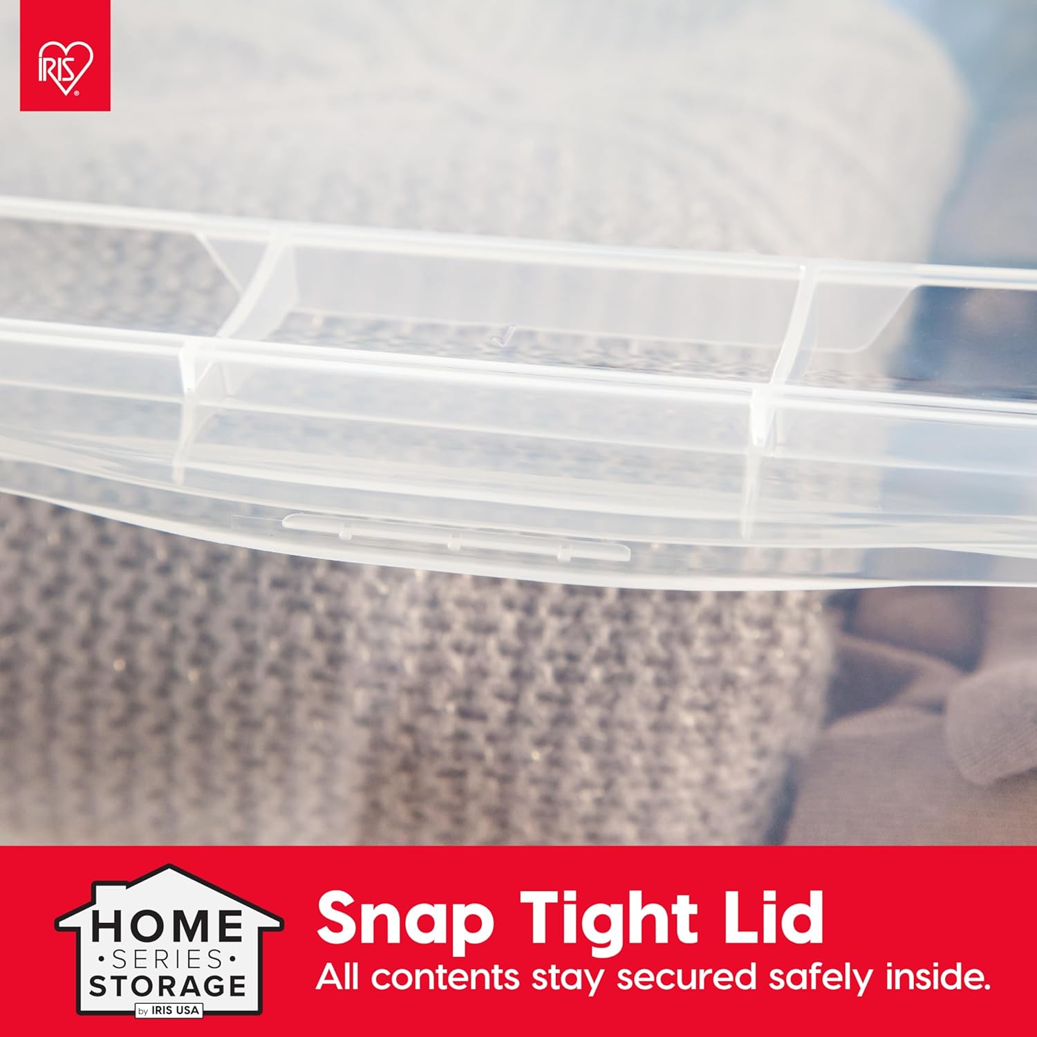 IRIS USA 20-Pack Storage Bins with Lids, 6 Quart, Shoe Boxes Clear Stackable Containers Organize Shoes Closet Shelves, Classroom Organization Teacher Tools, Game Storage - BPA-Free Plastic - Image 5