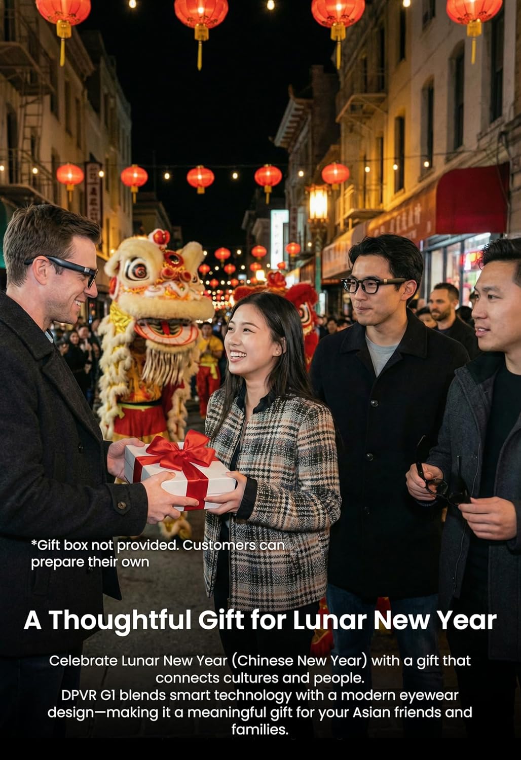 DPVR G1 Smart Glasses with Camera and Bluetooth – 8MP 32Gb Camera Glasses with AI Features, Real-Time Translation & Video Recording Glasses with Voice Control - Image 3