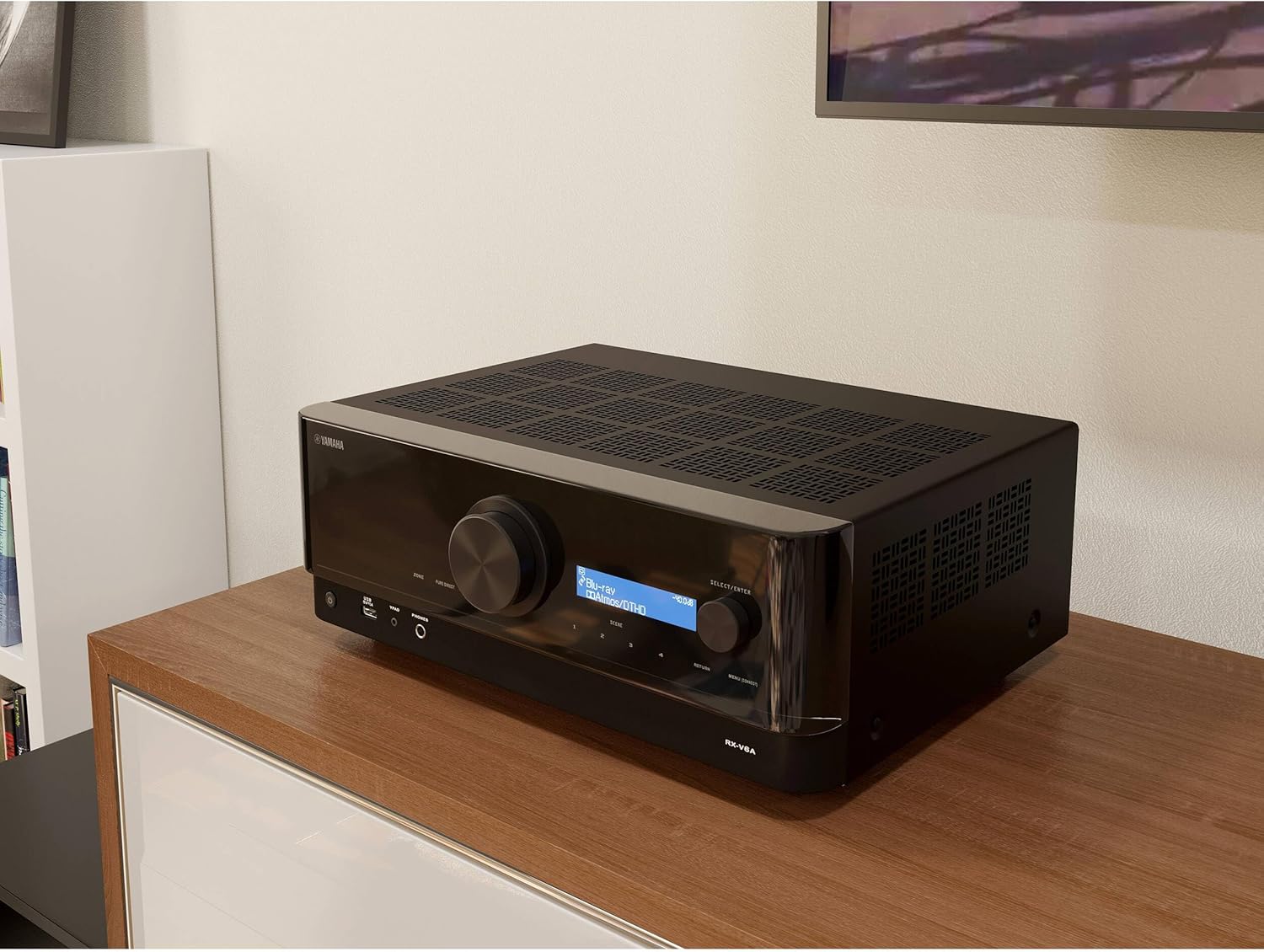 Yamaha RX-V6A 7.2-Channel Surround Sound Network AV Receiver with MusicCast Built-in Wi-Fi and Bluetooth Streaming Home Theater System Bundle with Accessories - Image 7