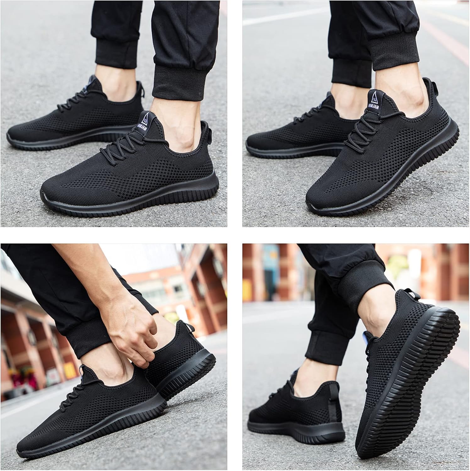 VAMJAM Men's Running Shoes Ultra Lightweight Breathable Walking Shoes Non Slip Athletic Fashion Sneakers Mesh Workout Casual Sports Shoes - Image 7