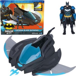DC Comics, Batman Ninja Strike Katana Blade Batwing and 6″ Action Figure, Super Hero Kids Toys for Boys and Girls Ages 3 & Up