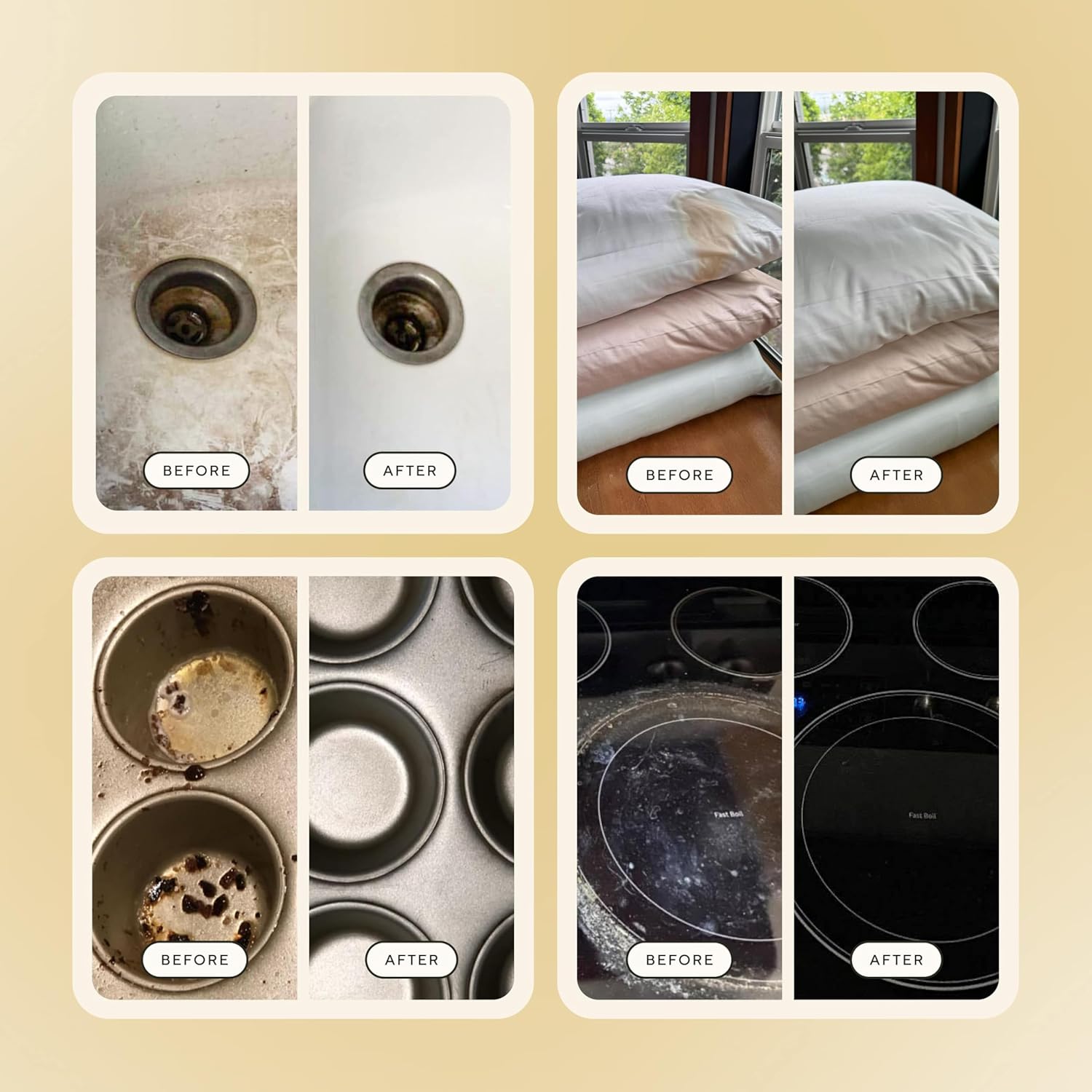 Branch Basics Cleaning Essentials Kit: All Purpose, Glass and Bathroom Cleaner - Concentrate (33.8 Oz) (17 Refills) + Refillable Plastic Spray Bottles (24 Oz) Plant Based, Human-Safe, & Fragrance Free - Image 9