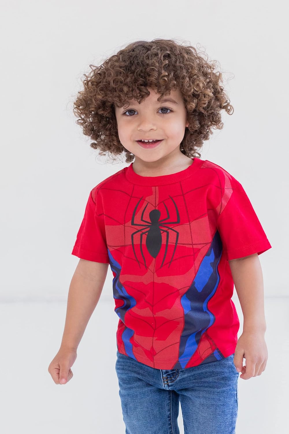 Marvel Spider-Man 4 Pack Pullover T-Shirts Toddler to Big Kid - Image 3