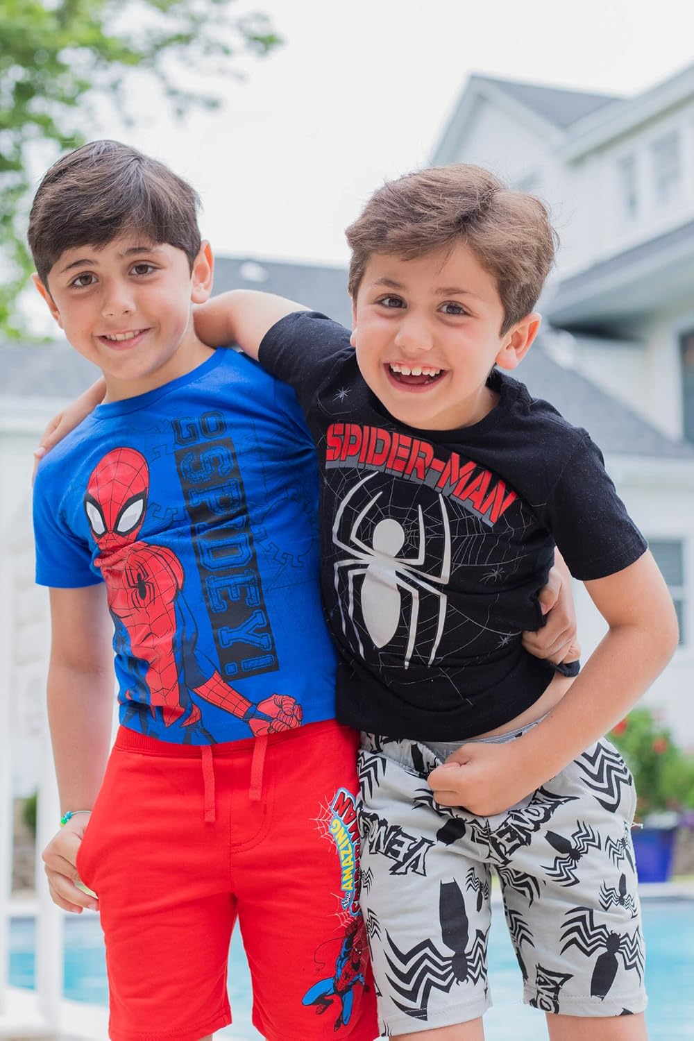 Marvel Spider-Man 4 Pack Pullover T-Shirts Toddler to Big Kid - Image 7