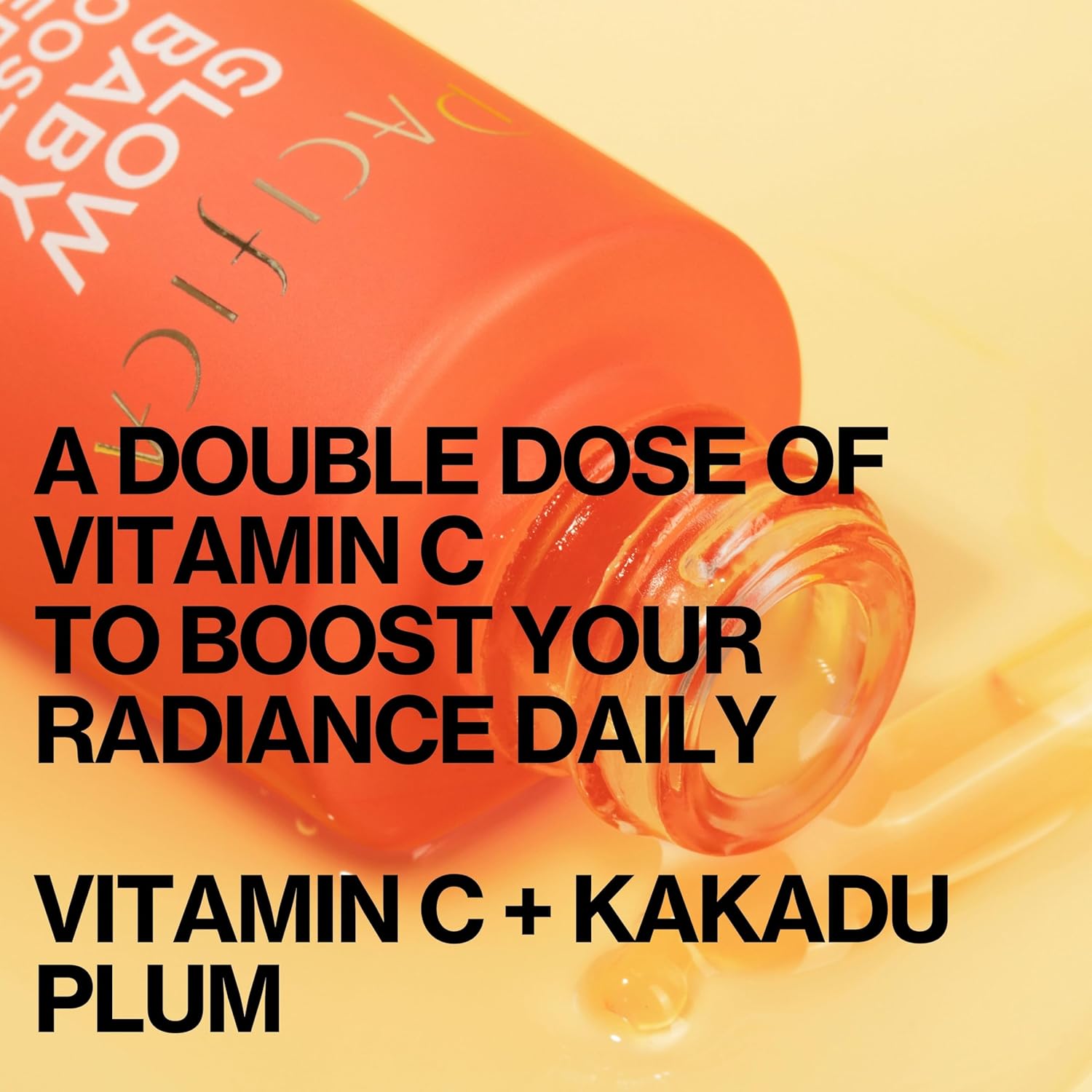 Pacifica Beauty | Glow Baby Vitamin C Trial + Value Kit | 3-Piece Skin Care Gift Set | Travel Friendly | Brightening Face Serum, Face Wash/Cleanser, Under Eye Patches | Glycolic Acid, AHA | Vegan - Image 4