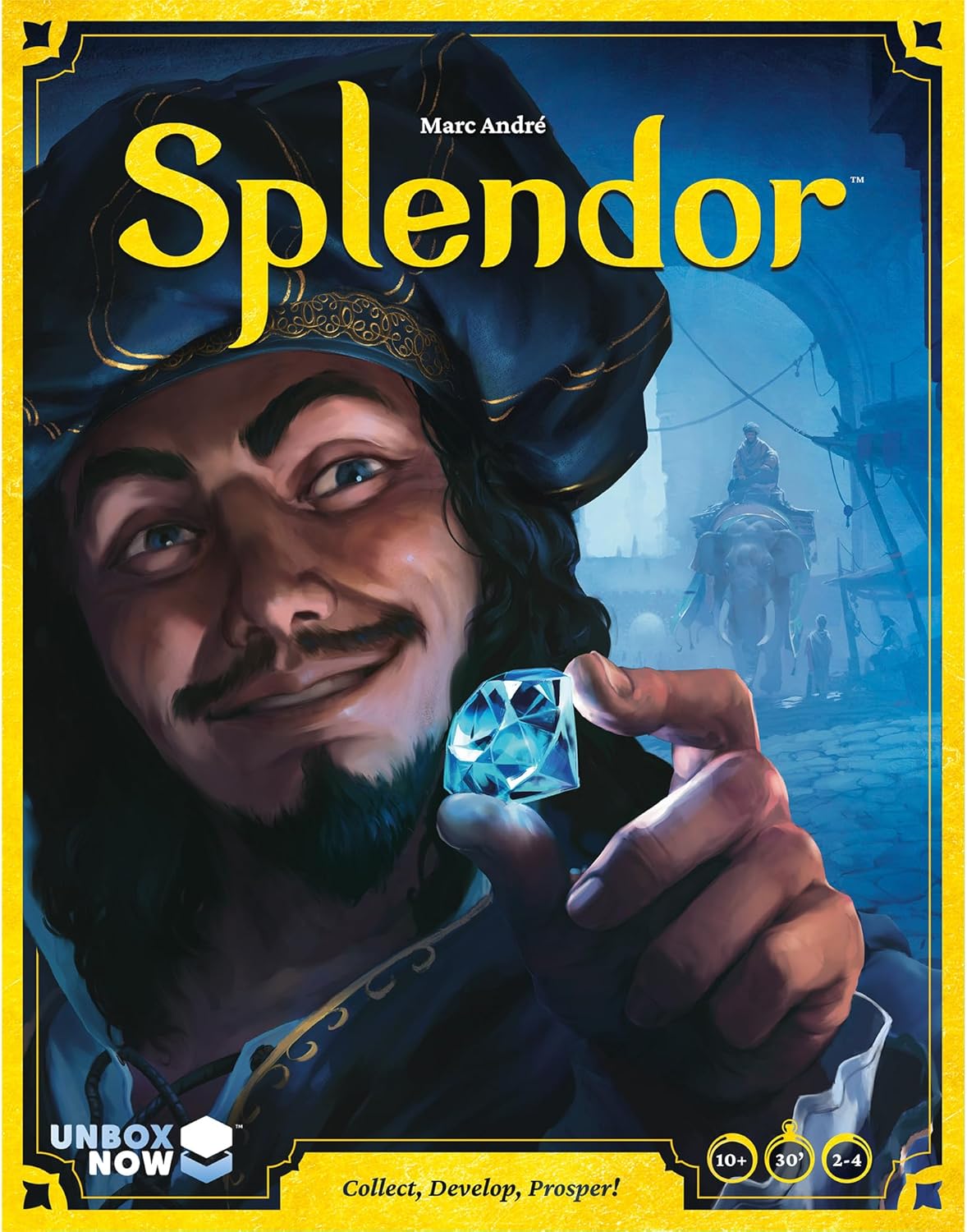 Asmodee Splendor Board Game - Master The Art of Wealth and Prestige! - Engaging Gem Mining Strategy Game for Kids & Adults, Ages 10+, 2-4 Players, 30 Min Playtime - Image 2