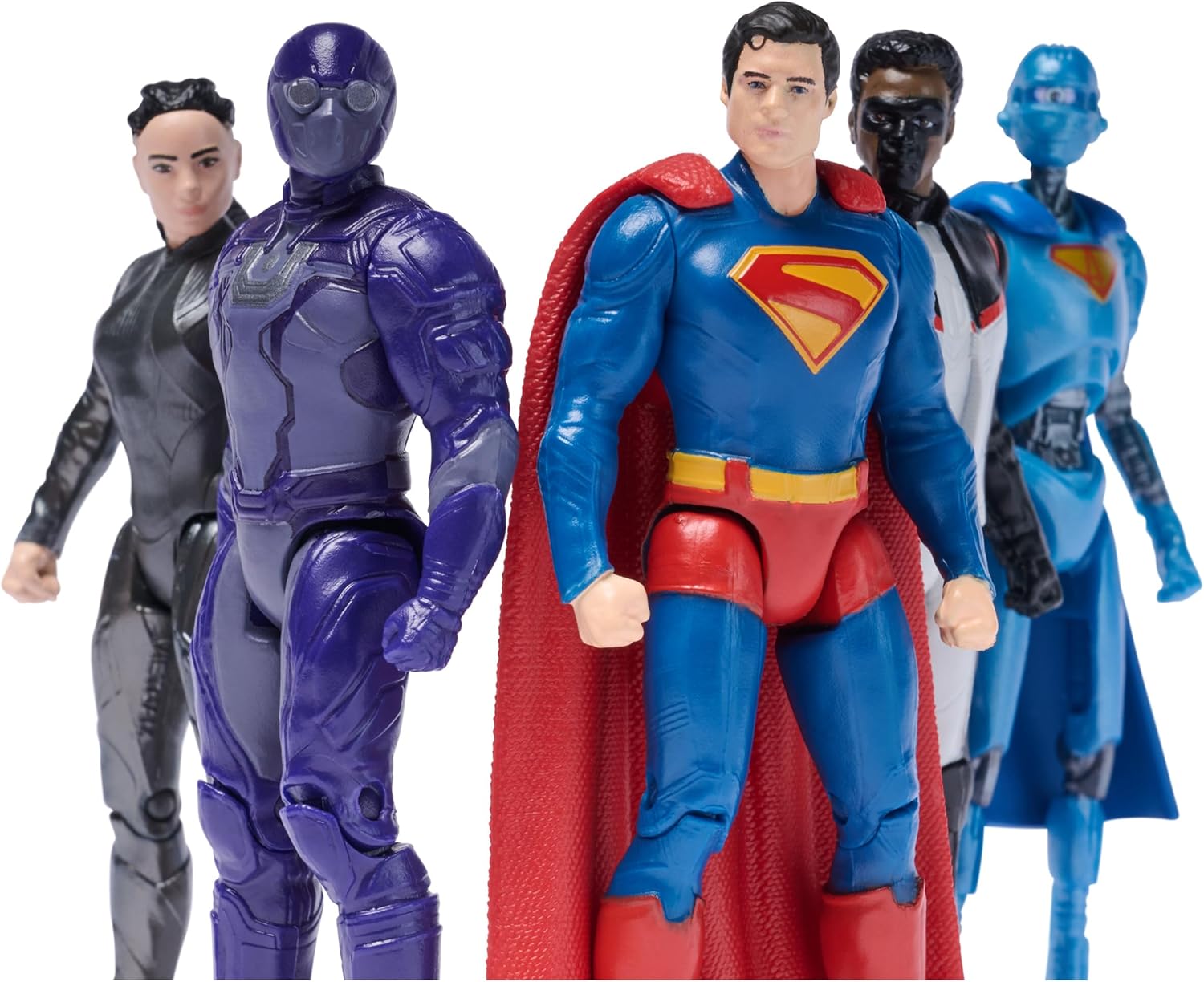 DC Comics, Superman Heroes Vs. Villains 5-Pack, 3-Inch Action Figure, Stylized Superhero Figures with Dynamic Poses and Battle Ready Armor, Kids Toys for Ages 4+ - Image 8