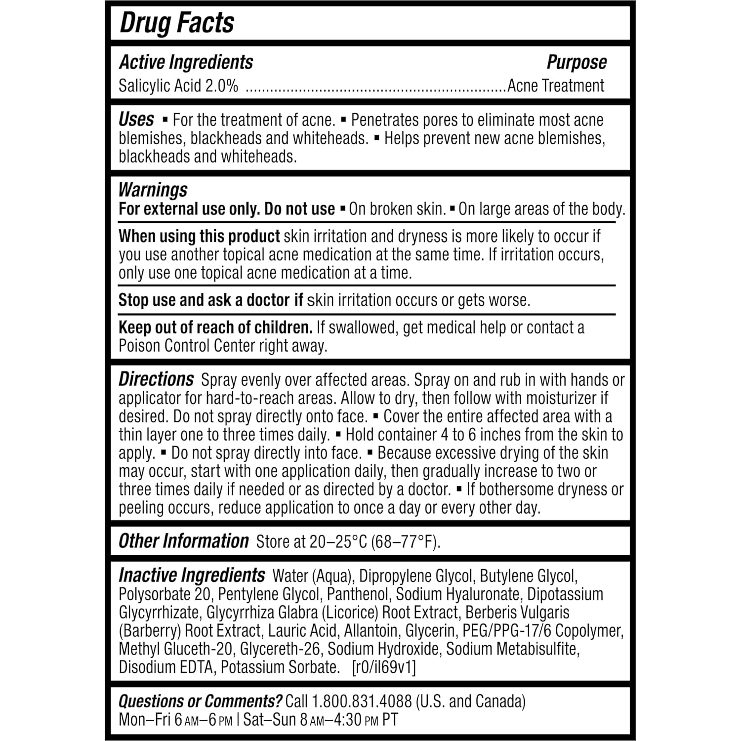 Paula's Choice CLEAR Exfoliating Back & Body Acne Spray, Bacne Spray with 2% BHA Salicylic Acid Back Acne Treatment for Clogged Pores, Blackheads & Breakouts, Alcohol-Free, Fragrance-Free, 4 Fl Oz - Image 6