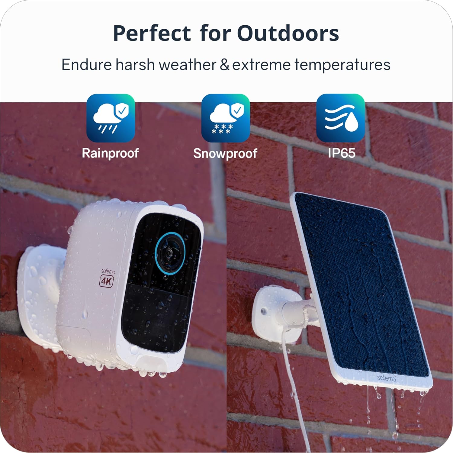 4K Security Cameras Wireless Outdoor/Indoor, Battery Cameras for Home Security, No Monthly Fees, 32G Local Storage, Advanced AI, 5W Solar Panels, Color Night Vision, 2-Way Audio, 2.4Ghz WiFi - Image 7