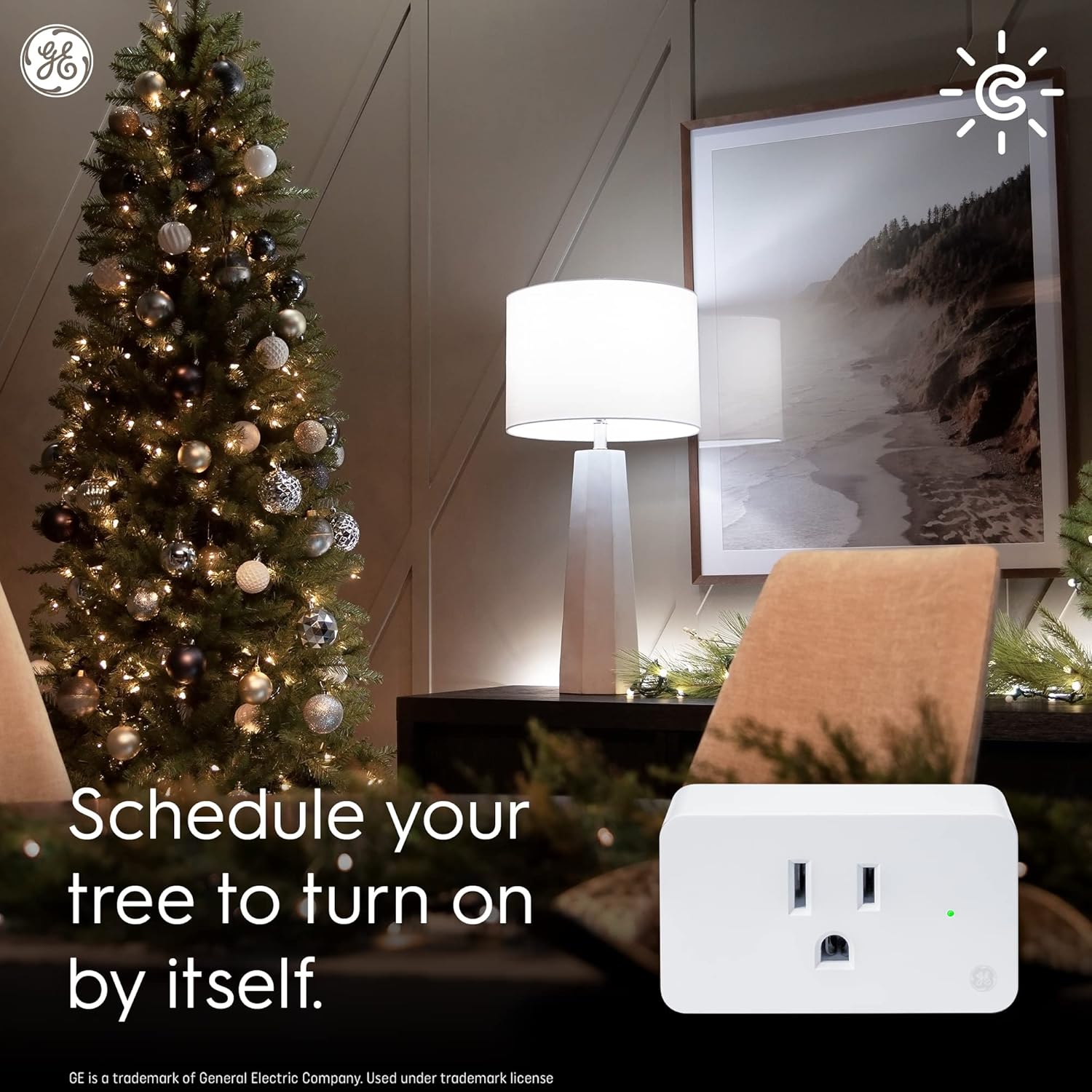 GE Cync Smart Indoor Plug, Smart Outlet Control, WiFi Outlet Plug, Matter Compatible, Works with Alexa and Google Home - Image 6
