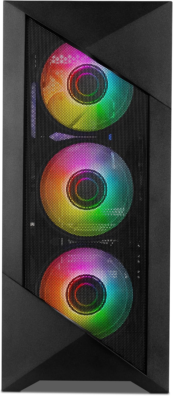 YEYIAN Gaming PC.Core i5 14400F, RTX 5060 8GB GDDR7, 1TB NVMe, 16GB DDR5, 650W 80+ Gold, Windows 11 Home. Model YPI-ED44F0B-5601U - Image 4