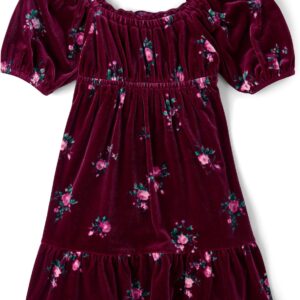 The Children’s Place Girls’ Short Sleeve Dressy Dress