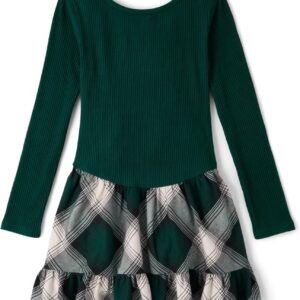 The Children’s Place Girls Shirt Dress, Long Sleeve