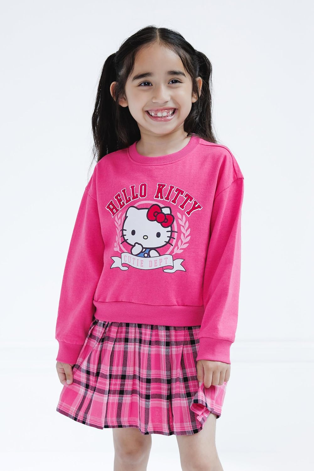 Hello Kitty Girls Flannel Oversized Dress Toddler to Big Kid Sizes (4T - 14-16) - Image 4