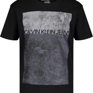 Calvin Klein Boys’ Short Sleeve Graphic Crew Neck T-Shirt, Comfortable, Relaxed Fit