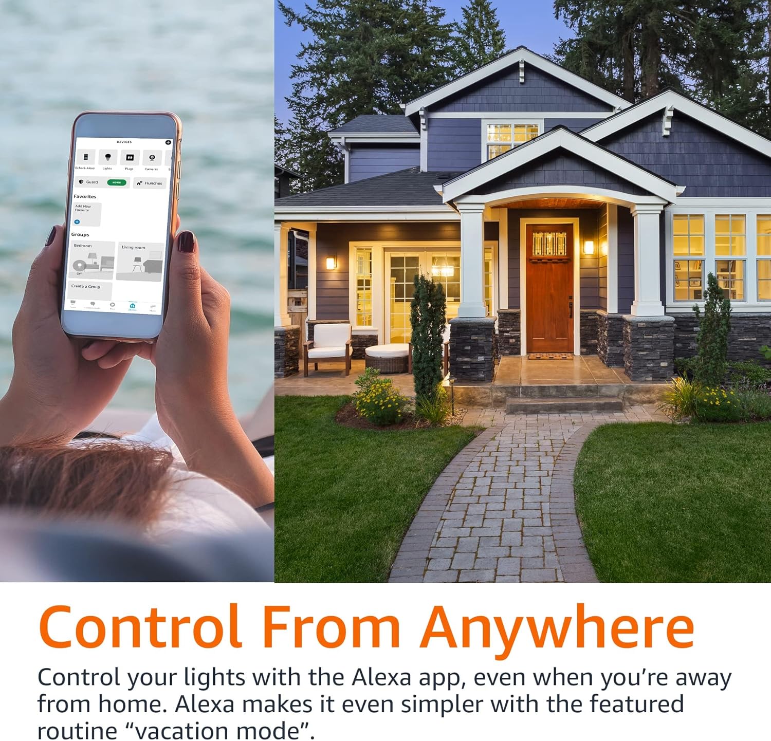 Echo Dot with Amazon Basics Smart Color Bulb - Image 6