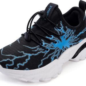 BRONAX Little/Big Boys Comfortable Graffiti Personality Tennis Shoes