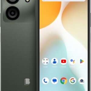 BLU F5| 5G | 2024 | All-Day Battery | Unlocked | 6.6” HD+ Display | 128GB | Dual 50MP | US Version | Green