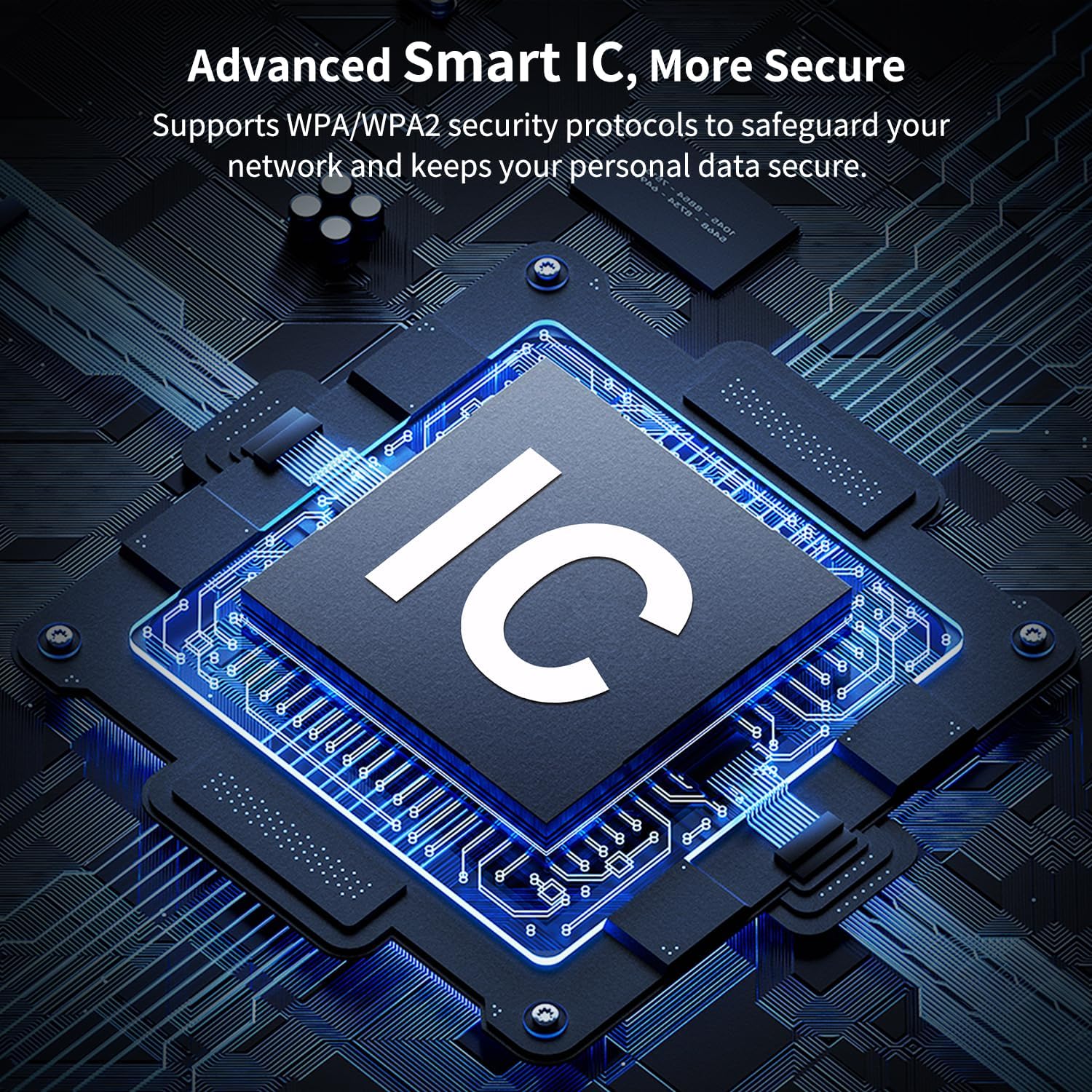 WiFi Extender Signal Booster, 2025 WiFi Extender AC1200Mbps Dual Band (5.8GHz/2.4GHz), WiFi Booster with Ethernet Port for Home Covers up to 10000 Sq.ft, Compatible with More Devices - Image 4