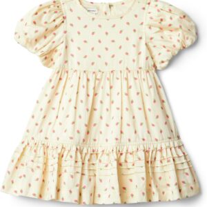 Amazon Essentials x Sofia Grainge Toddlers and Baby Girls’ Puff Sleeve Dress