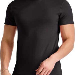 Hanes Mens Originals Lightweight T-Shirt, Crewneck T-Shirts for Men, Tri-Blend Tee, Available in Tall