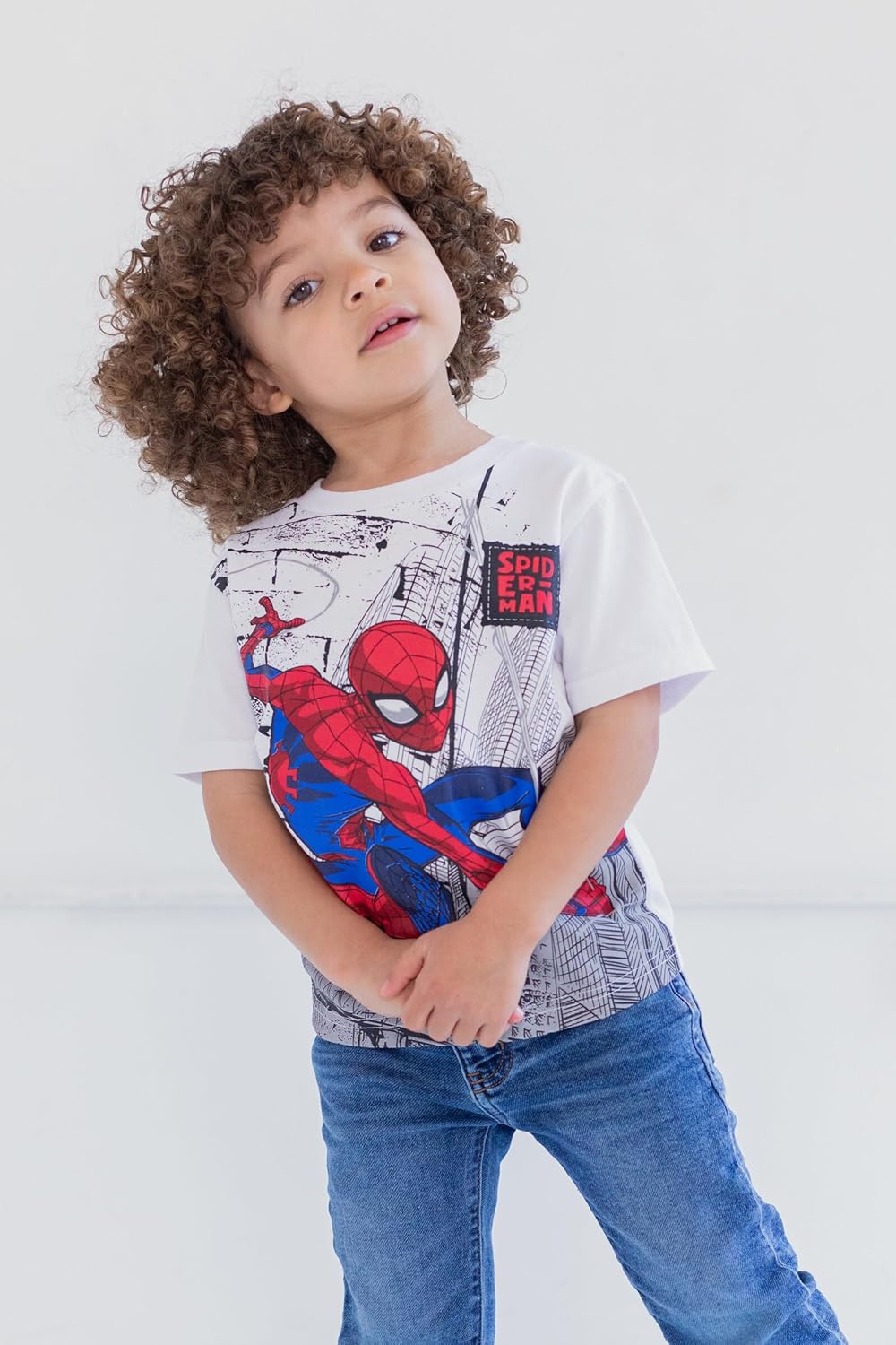 Marvel Spider-Man 4 Pack Pullover T-Shirts Toddler to Big Kid - Image 6