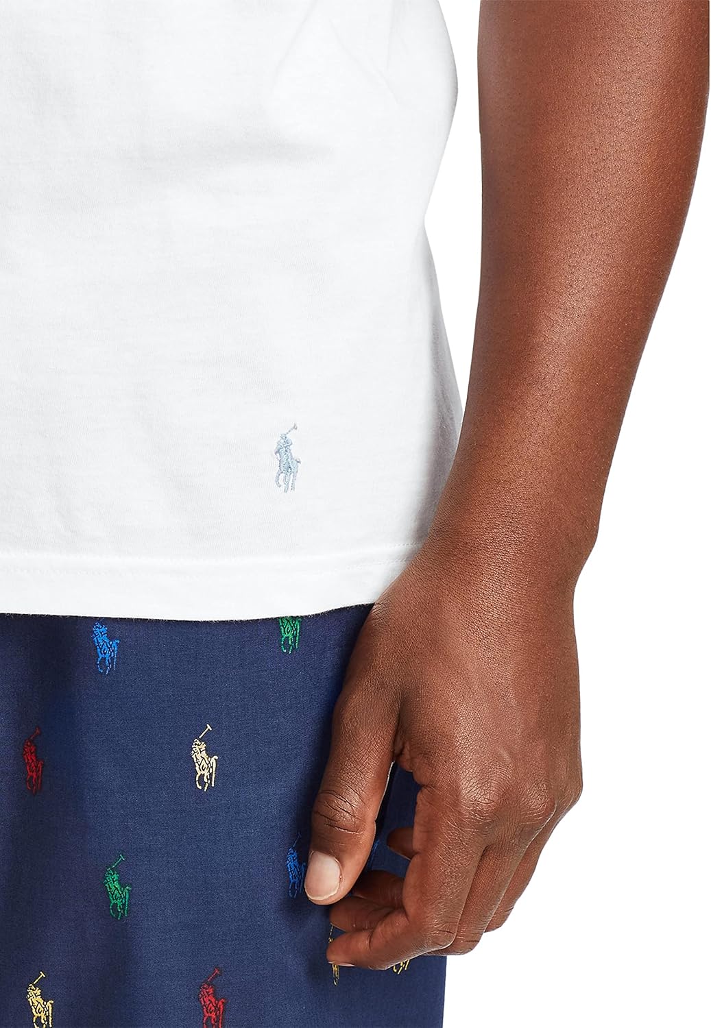 POLO RALPH LAUREN Men's Classic Fit Undershirt W/Wicking 3-Pack Crews - Image 6