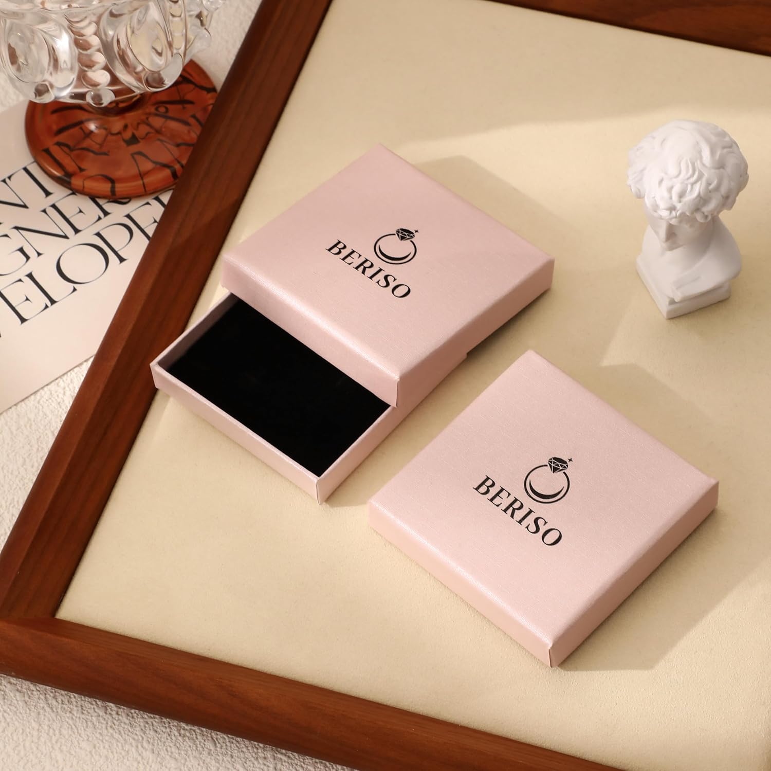 BERISO Gold Bracelets for Women, Elegant Adjustable 14K Gold Plated Bracelet for Women, Trendy Minimalist Dainty Gold Bracelet for Everyday Wear - Image 7