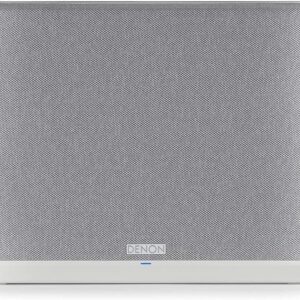 Denon Home 250 Wireless Smart Speaker (White), Bluetooth Wireless, 0.75″ Tweeters, 4″ Bass Drivers, HEOS Built-in, AirPlay 2, Multi-Room Streaming, Simple Setup, Mid-Size Design